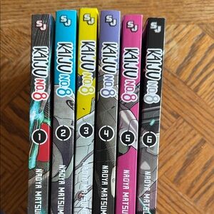 Kaiju No. 8 Manga Volumes 1-6 Set
